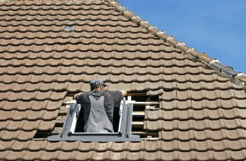 Pose de velux - Dohem
